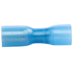 Bullet jungties moteriška, mėlyna, 1,5–2,5 mm² Ø5 mm, A serija, lizdinė plokštelė (25x), Hella 8KW744768003