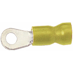 Žiedinė jungtis, Ø5mm A serija, geltona, 4-6mm² lizdinė plokštelė (50x), Hella 8KW744776003