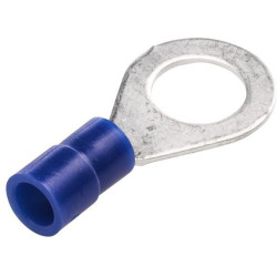 Žiedinė jungtis, mėlyna, 1,5–2,5 mm² Ø8,4 mm, A serija, lizdinė plokštelė (50x), Hella 8KW178042142