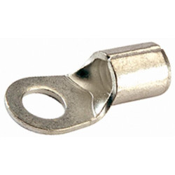 Žiedinė jungtis, sidabrinė, 10-16 mm² Ø8,4 mm, B serija, lizdinė plokštelė (20x), Hella 8KW177784312