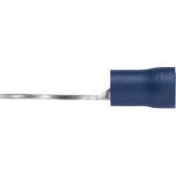 Žiedinė jungtis, mėlyna, 1,5–2,5 mm² Ø8,4 mm, A serija, lizdinė plokštelė (50x), Hella 8KW044277003