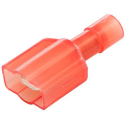 Gnybtų mentė, raudona, 0,5–1 mm² 6,3 x 0,8 mm A serija, lizdinė plokštelė (50x), Hella 8KW744703003