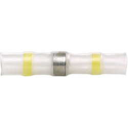 Užpakalinė jungtis, 42 mm Ø6 mm, geltona, 4-6 mm² lizdinė plokštelė, Hella 8KW744889013
