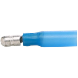 Kulkos jungties vyris, mėlynas, 1,5–2,5 mm² Ø5 mm, A serija, lizdinė plokštelė (25x), Hella 8KW744766003