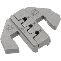 Užspaudžiamų štampų rinkinys atviro vamzdžio Deutsch gnybtams (DT serija) (1,0–2,5 mm²) LAT2000K3KR