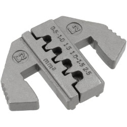 Suspaudimo antgalių rinkinys, skirtas moteriškiems JT (0,12–2,5 mm²) ir ST (0,2–2,5 mm²) gnybtams LAT2000L2KR