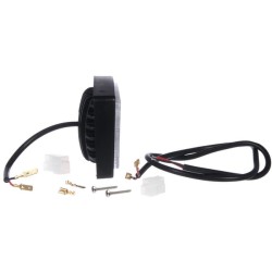 Case - IH CS150 LA80300 Darbinis šviesos diodas, 27W, 3375lm, stačiakampis, 10-30V, baltas, AMP kištukas, Combo, 18 LED, Kramp