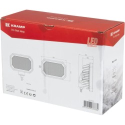 Case - IH CS150 LA10423 Darbinis šviesos diodas, 42W, 2800lm, stačiakampis, Flood, Kramp