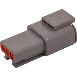 Kištuko korpusas, 0,2–1 mm², 3 polių serija DTM (1x), Deutsch DSDTM043P