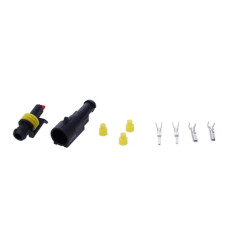 Superseal 1 kontaktų jungčių rinkinys kištukas + vidinė LA890PAIR1PKR