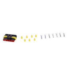 Superseal 6 kontaktų jungčių kištukas LA89014SETKR rinkinys