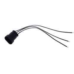 Superseal 3 kontaktų jungčių rinkinys, iš anksto prijungtas 20 cm vyriškas LA89007W20KR