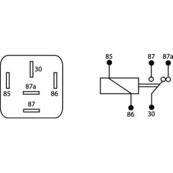 Mini relė 24V EL610204