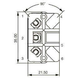 ON/OFF jungiklis 3631NF2