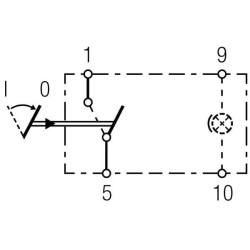 Svirtis jungiklis, (I)-0, 4 kontaktų 6GM004570061
