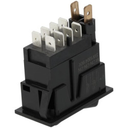 Svirties jungiklis, I-0-(II), ant mamos, 12V, 8 kontaktų, priekinio stiklo valytuvas SW10041KR