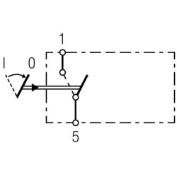 Svirties jungiklis, (I)-0, 2 kontaktų, be komforto funkcijos 6GM004570051