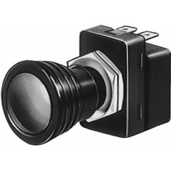 Ištraukimo jungiklis, S05, 12/24V, 3 kontaktų, įjungimas/išjungimas, halogeninis, Ø 14,5 mm, raudonas 6ED004778011