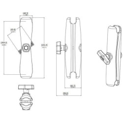 Spaustuvas "C" 235mm RAMC201D