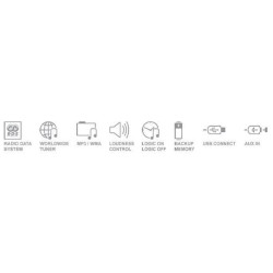 Radijas Continental 24 V TR7422U