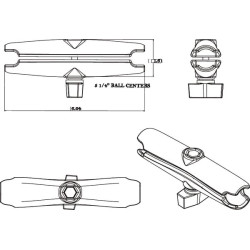 Spaustuvas "B" 150mm RAMB201C
