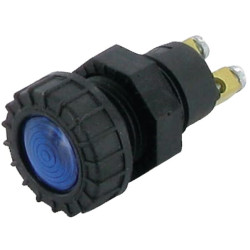 Įspėjamoji lemputė, mėlyna, 12/24V EL738000