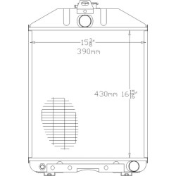 Radiatorius Renault 7700013120N