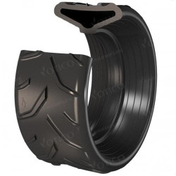Pusiau pneumatinė padanga 370x165/CV/60S SPT370165CV