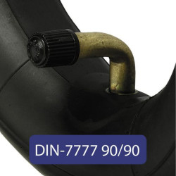 Vidinis vamzdis ratlankiui Ø 5", 11x4,00-5, sulenktas vožtuvas 90°, 90° į vamzdį, Kramp 114005DIN7777