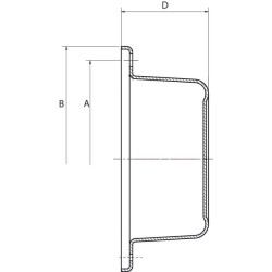 Stebulės dangtelis Ø110 912T110AC