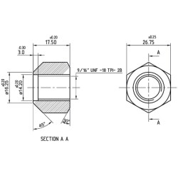 Rato veržlė 180004M1N