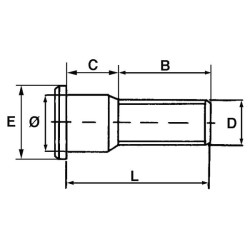 Varžtas (x25) VLH6570