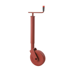 Rato domkrato horizontali rankena Ø70x930mm plieninis ratas STRFO270
