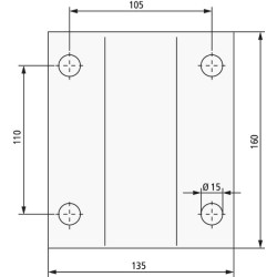 Tvirtinimo plokštė STRF1