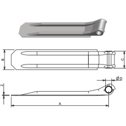 Vyriai cinkuoti 730053KR