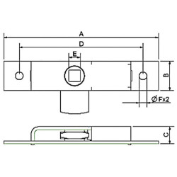 Konteinerio užraktas 770100KR
