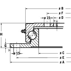 Krypties žiedas HW 60 41414