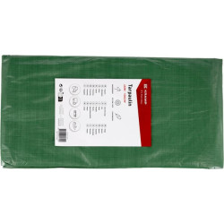 Brezentas 4x8m 100g/m² T400800100KR
