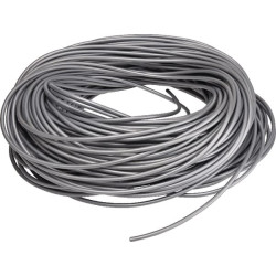 PVC kabelis 6mm sidabrinis PL10118