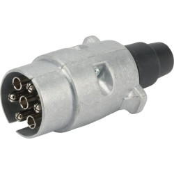 Kištukas 7 polių metalinis 12V LA403012