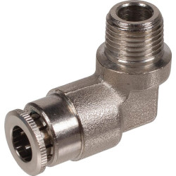 Įstumiama jungtis Ø 6 mm 90° išorinis sriegis 1/8" Kramp CLWS6RK18