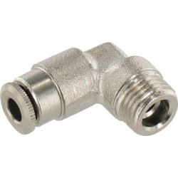 Įstumiama jungtis Ø 4 mm 90° išorinis sriegis M10x1 Kramp CLWS4MK101