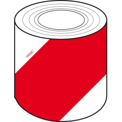 Įspėjamasis lipdukas 141mm x 9m kairėje, 2 klasė, DIN30710 WB811200L