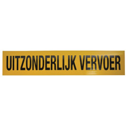 Ženklas „Uitzonderlijk vervoer“ WB90001NL