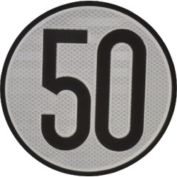 Greičio ribojimo ženklas 50 BL50ES