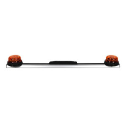 Stogo strypas 181cm su 2 LED PEGASUS švyturėliais 2090L2B181