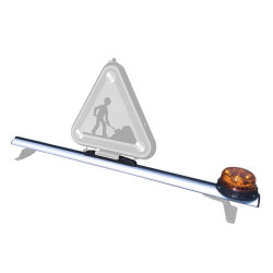 Stogo strypas 110 cm su 1 LED PEGASUS švyturėliu 2090L1B110