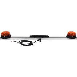 Stogo strypas 155 cm su 2 LED PEGASUS švyturėliais 2090L2B151