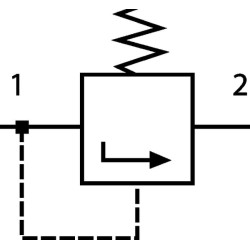 Slėgio mažinimo vožtuvas 4341001390