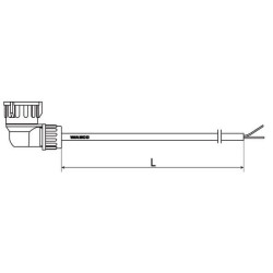 Relės kištuko korpusas Wabco 8946004542